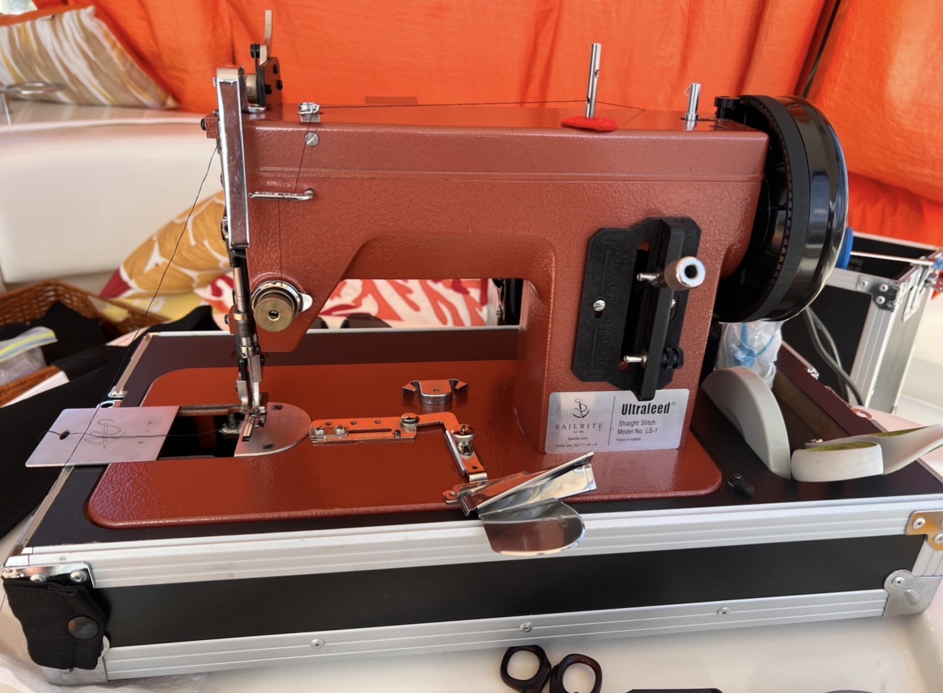 Industrial sewing machine motor tuning and speed adjustment