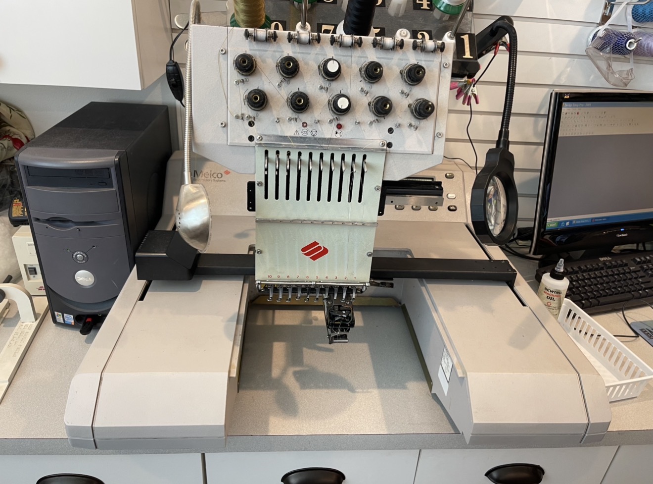 Sewing machine mechanical restoration and adjustment project